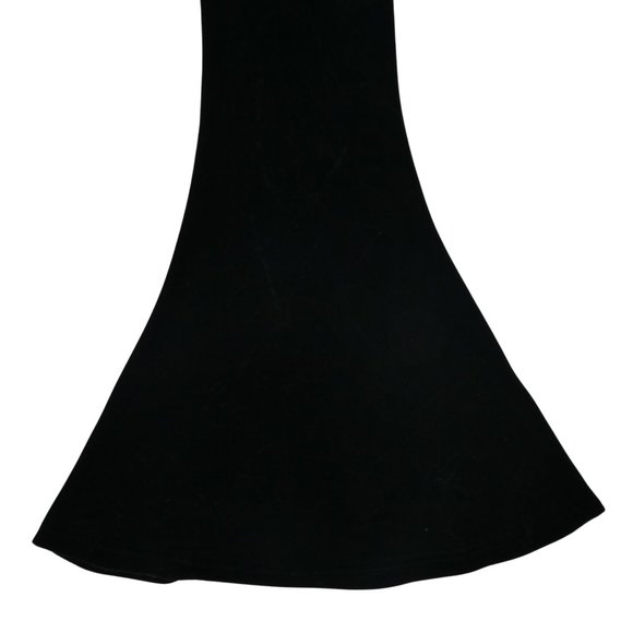 VeLVeT Killstar Black Hippie Pants Flare Bell Bottoms Pullon Elastic Waist XS - Picture 2 of 6